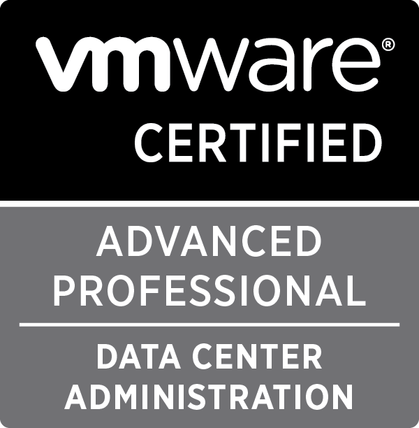 VCAP5 Data Center Administration Certification Badge