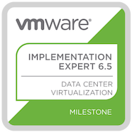 VCIX 6.5 Data Center Virtualization Certification Badge